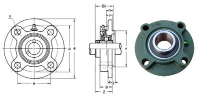 Подшипниковый узел  F2B DL 40M