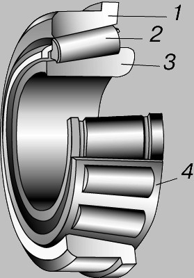 Конический роликоподшипник NTN CRI-3623