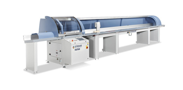 Центр обработки балок STROMAB CT800 Мощность двигателя: 20 HP; Диаметр пилящего диска: 800 мм; Электронное 5-осевое управление; Вращение стола: 0-340 °; Вращение пилящего диска: 0-45 °; Регулировка высоты пилящего диска на 10 см за 15 секунд; Скорость пер