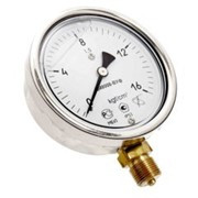 RChG100-3vDW MT-bourdon tube pressure gauge DW-line