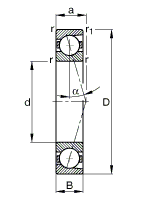 Шпиндельный подшипник 7026CTRSULP3
