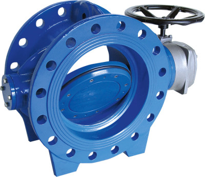 Затворы дисковые фланцевые двухэксцентричные DN150 - DN2000 PN10/16/25