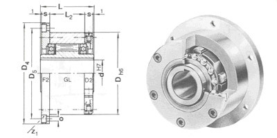 Муфта обгонная  FND 437 Freilauf 15X41X34   GMN