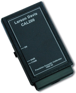 94 db calibrator type CAL 200. for DB 200 and DB 300 sound level meters. Supplied with calibration certificate